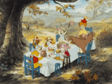 Party Dinner GIF - Party Dinner Disney GIFs