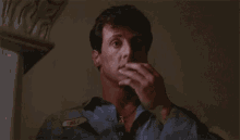 sylvester stalone face palm disappointed shocked sylvester stalone face palm disappointed shocked