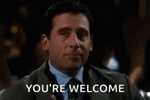 Michael Scott Youre Welcome GIF - Michael Scott Youre Welcome Wink -  Discover & Share GIFs