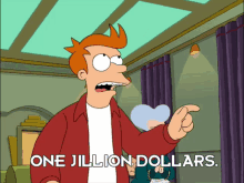 Futurama One Jillion Dollars GIF - Futurama One Jillion Dollars Auction GIFs