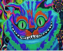 Cheshire Cat Trippy GIF - Cheshire Cat Trippy Alice In Wonderland GIFs