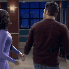 Jabriela Days Of Our Lives GIF - Jabriela Days Of Our Lives Holding Hands GIFs