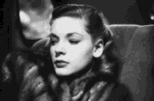 Lauren Bacall Stare GIF - Lauren Bacall Stare Vintage GIFs