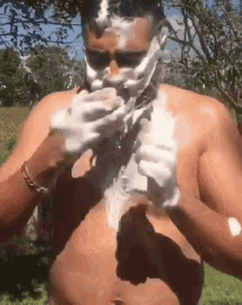 barba espuma