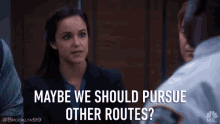 Maybe We Should Pursue Other Routes Paths GIF - Maybe We Should Pursue Other Routes Paths Courses GIFs