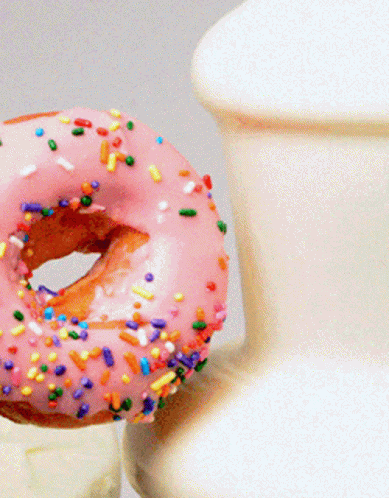 Donut Sweets GIF - Donut Sweets Dip GIFs  White Chocolate Nails donut sweets