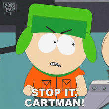 Stop It Cartman Kyle Broflovski GIF - Stop It Cartman Kyle Broflovski South Park GIFs