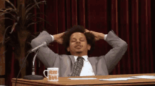 Eric Andre Head Scratch GIF - Eric Andre GIFs