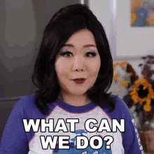What Can We Do Emily Kim GIF - What Can We Do Emily Kim Maangchi GIFs
