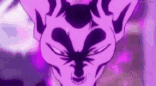 lord beerus shout scream dragon ball release power