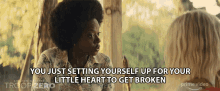 You Just Setting Yourself Up For Your Little Heart To Get Broken Heartbreak GIF - You Just Setting Yourself Up For Your Little Heart To Get Broken Heartbreak Watch Out GIFs
