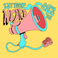 Let Your Voice Be Heard Megaphone GIF - Let Your Voice Be Heard Megaphone Use Your Voice GIFs