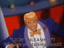 Leon Unleashed Who Is He GIF - Leon Unleashed Who Is He Not Real GIFs