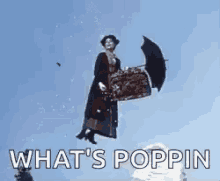 Mary Poppins Whats Poppin GIF - Mary Poppins Whats Poppin GIFs