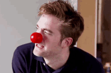 red nose robert pattinson red nose day