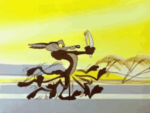 Wile E Coyote Excited For Lunch GIF - Wile E Coyote Excited For Lunch Running GIFs