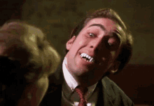 Nicolas Cage Vampire GIF - Nicolas Cage Vampire Nom Nom GIFs