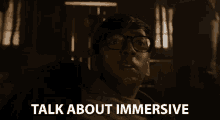 Talk About Immersive In Depth GIF - Talk About Immersive In Depth Impressed GIFs