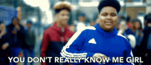 You Dont Really Know Me Girl Aj GIF - You Dont Really Know Me Girl Aj Deno GIFs