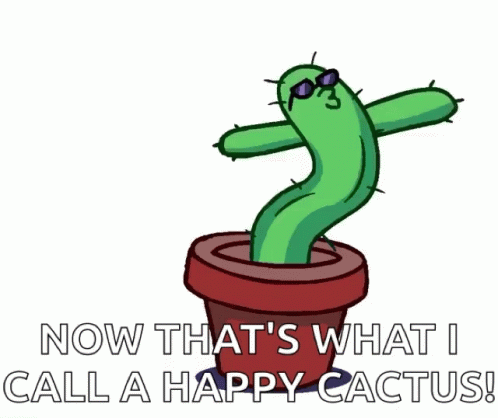 Happy Cactus Dancing Cactus GIF - Happy Cactus Dancing Cactus GIFs