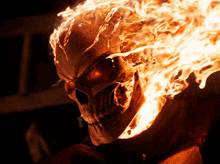 Skull Flame GIF - Skull Flame Fire GIFs