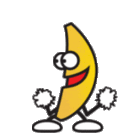 Cool Cheerer Sticker - Cool Cheerer Banana Stickers