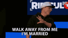 Walk Away From Me Im Married GIF - Walk Away From Me Im Married Rob Dyrdek GIFs