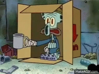 Squidward Spare GIF - Squidward Spare Some Change - Discover & Share GIFs