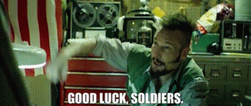 The Package Good Luck Soldiers GIF - The Package Good Luck Soldiers Soldiers GIFs