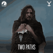 Two Paths Kayce Dutton GIF - Two Paths Kayce Dutton Luke Grimes GIFs