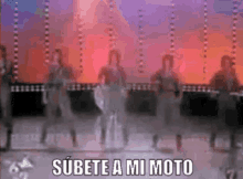 Menudo Subete A Mi Moto GIF - Menudo Subete A Mi Moto 80s Music GIFs