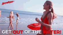 Get Out Of The Water Jill Riley GIF - Get Out Of The Water Jill Riley Baywatch GIFs