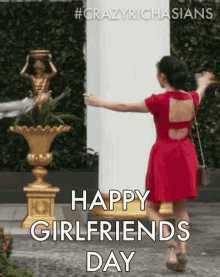 Happy Girlfriends Day Girlfriend Day GIF - Happy Girlfriends Day Girlfriend Day Hug GIFs