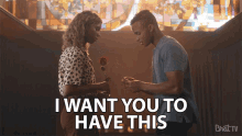I Want You To Have This Get On Knee GIF - I Want You To Have This Get On Knee Promise Ring GIFs