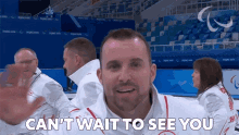 Cant Wait To See You Wheelchair Curling GIF - Cant Wait To See You Wheelchair Curling Jon Thurston GIFs
