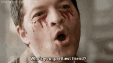 W Hos Your Pretiest Friend Castiel GIF - W Hos Your Pretiest Friend Castiel Supernatural GIFs