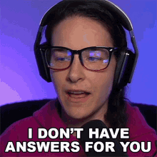 I Dont Have Answers For You Cristine Raquel Rotenberg GIF - I Dont Have Answers For You Cristine Raquel Rotenberg Simply Nailogical GIFs