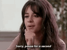 Camila Cabello Pause For A Second GIF - Camila Cabello Pause For A Second Take Two GIFs