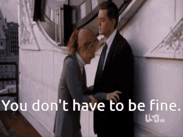 You Dont Have To Be Fine Juliet Ohara GIF - You Dont Have To Be Fine Juliet Ohara Psych Jules GIFs