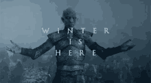 got game of thrones winter winter is here night king got game of thrones winter winter is here night king