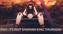 Yoh Asakura Shaman King GIF - Yoh Asakura Shaman King Thursday GIFs
