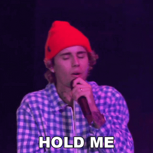 Hold Me Justin Bieber GIF - Hold Me Justin Bieber Lonely Song