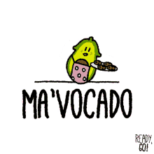 avocado 2d animation art avacado