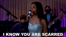I Know You Are Scarred And Torn Apart Inside Jhene Aiko GIF - I Know You Are Scarred And Torn Apart Inside Jhene Aiko Born Tired Song GIFs