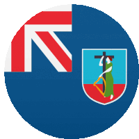 Montserrat Flags Sticker - Montserrat Flags Joypixels Stickers