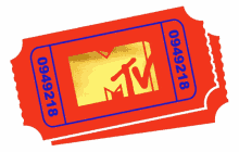 mtv ticket mtv movie and tv awards movie ticket ticket pass ticket for two