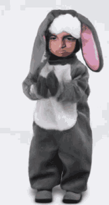 conejoriel dancing cute bunny costume