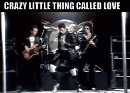 Crazy Little Thing Called Love Queen GIF - Crazy Little Thing Called Love Queen Freddie Mercury - Descubre &amp; Comparte GIFs