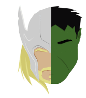 Thor Hulk Sticker - Thor Hulk Avengers Stickers