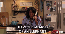 I Have The Memory Of An Elephant Amelia Mckellan GIF - I Have The Memory Of An Elephant Amelia Mckellan Mdear GIFs